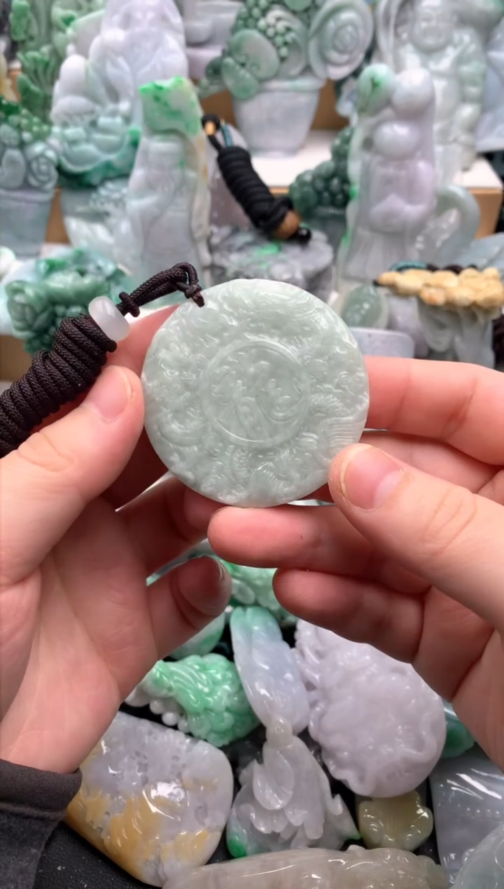 吊坠(不含链)未镶嵌翡翠1