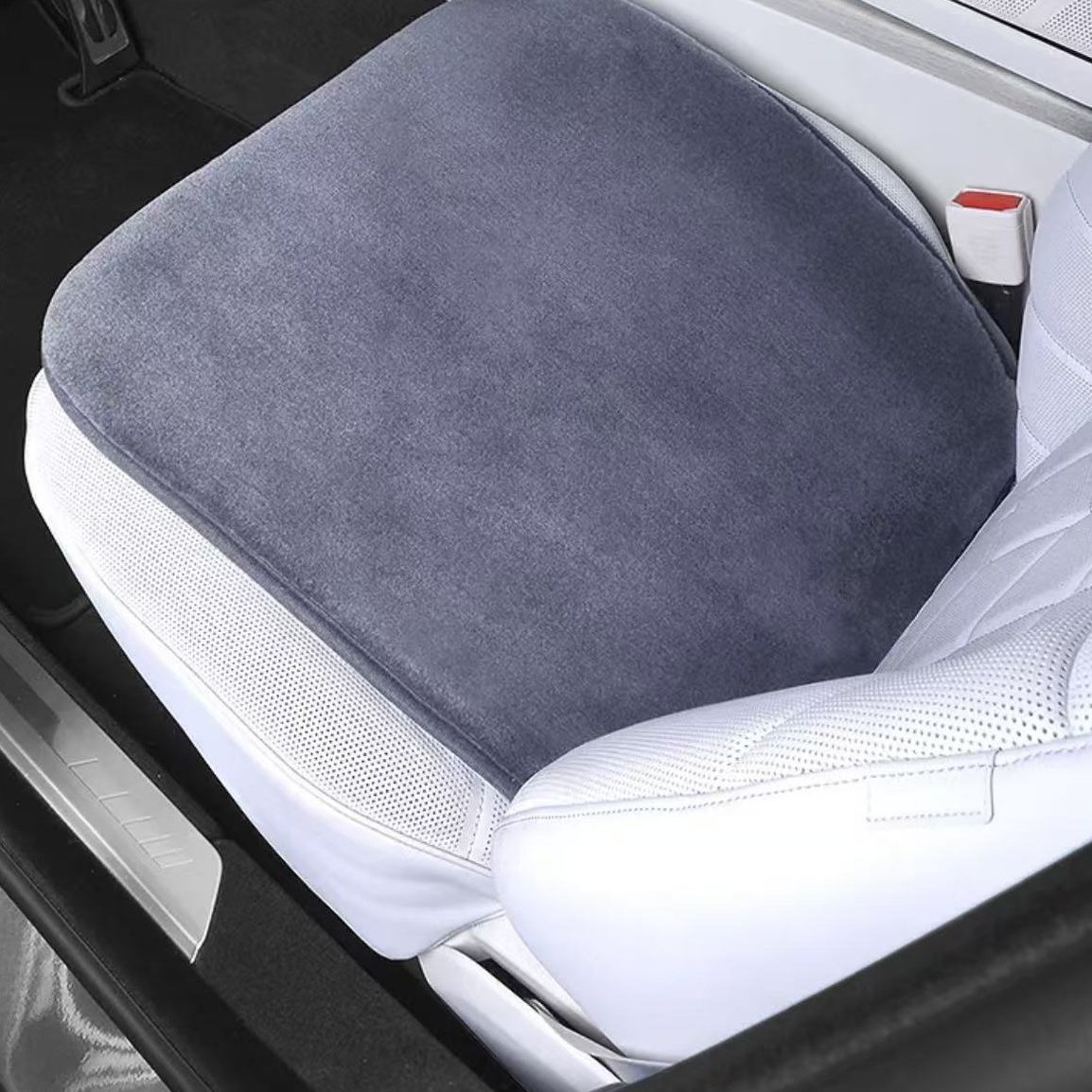 100%澳洲羊毛【坐垫通用】宝马奔驰奥迪路虎透气发热