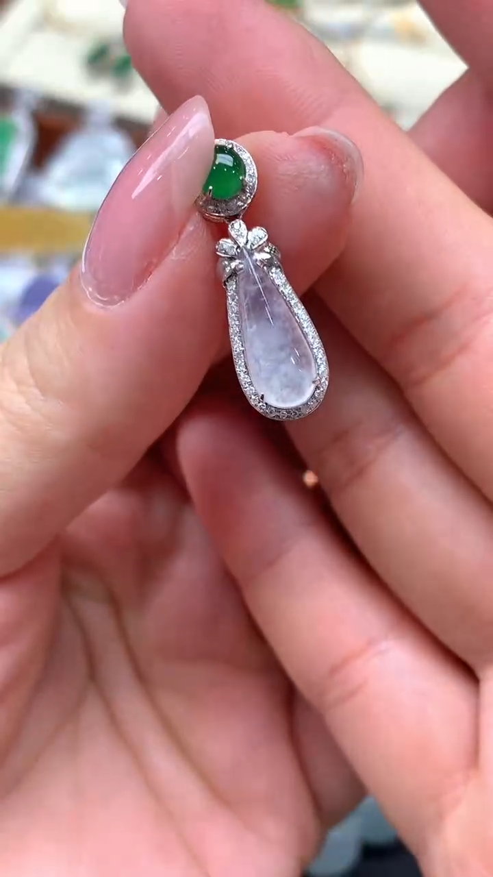 【闪购商品】翡翠颈饰未镶嵌1-天然翡翠