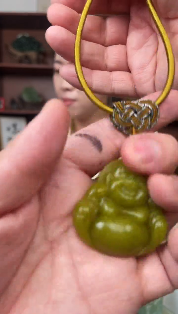 未镶嵌蛇纹石玉颈饰多样性发货拍一发一