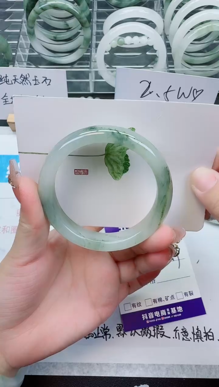 【闪购商品】石英质玉手镯未镶嵌269号/58-59圈