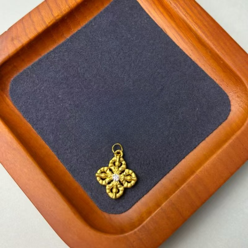 鑫万福足金999十字金刚杵WH1182 配件