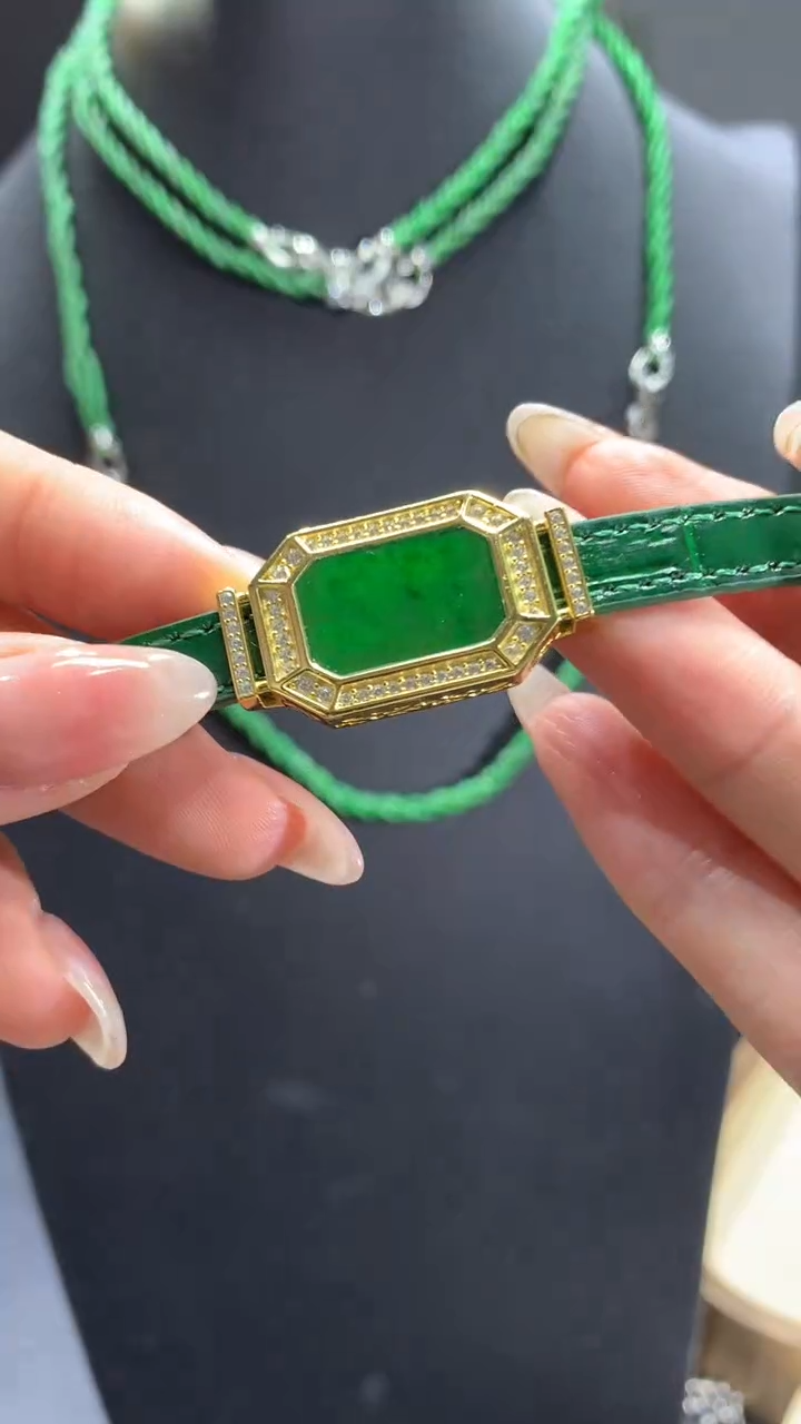 【闪购商品】翡翠手链银S925镶嵌3多人多样性随机发货1件