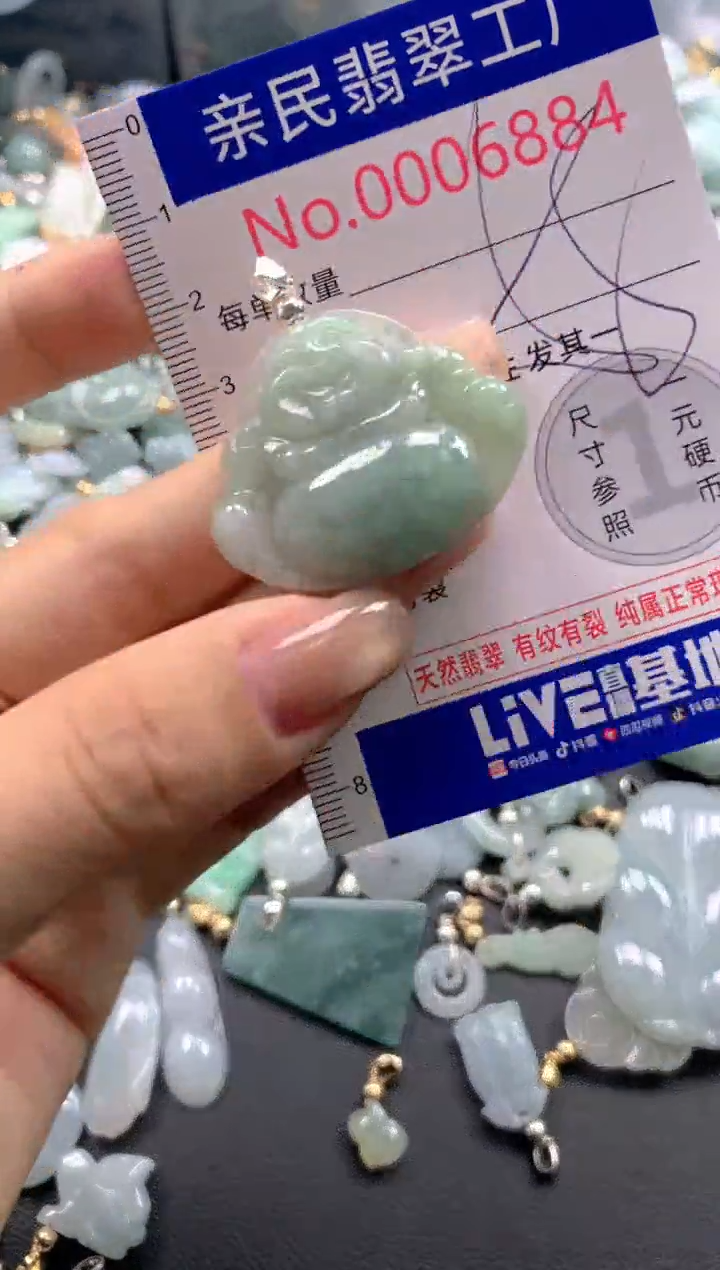 颈饰未镶嵌翡翠6884