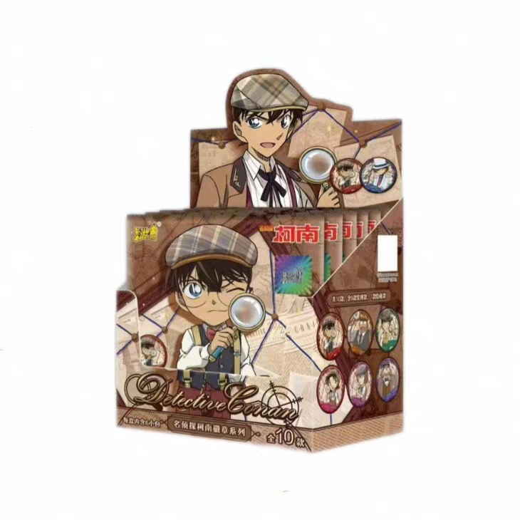 【平拆/玩法】名侦探柯南放大镜徽章系列吧唧