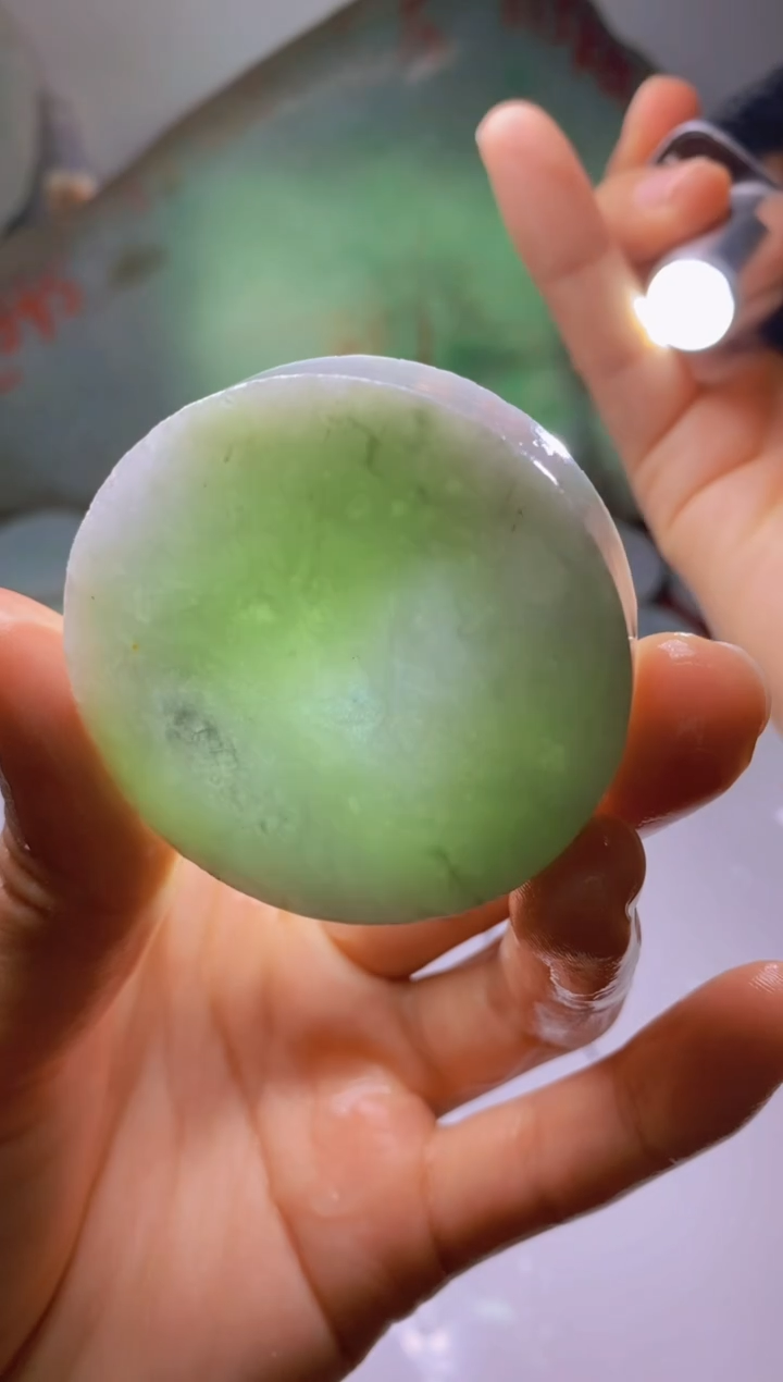 翡翠裸石天然缅甸翡翠A货494