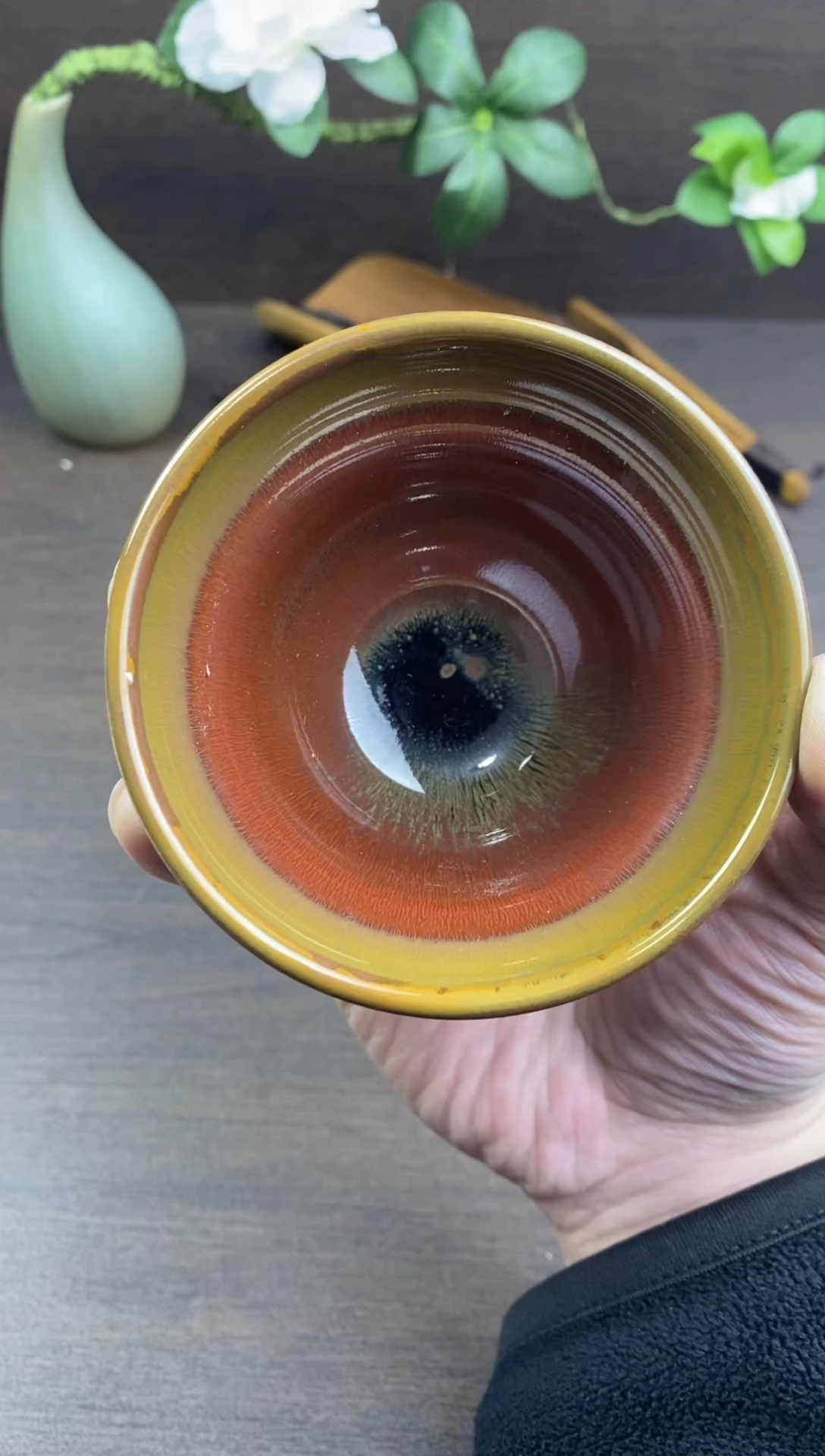 茶盏全手工原矿原釉建盏