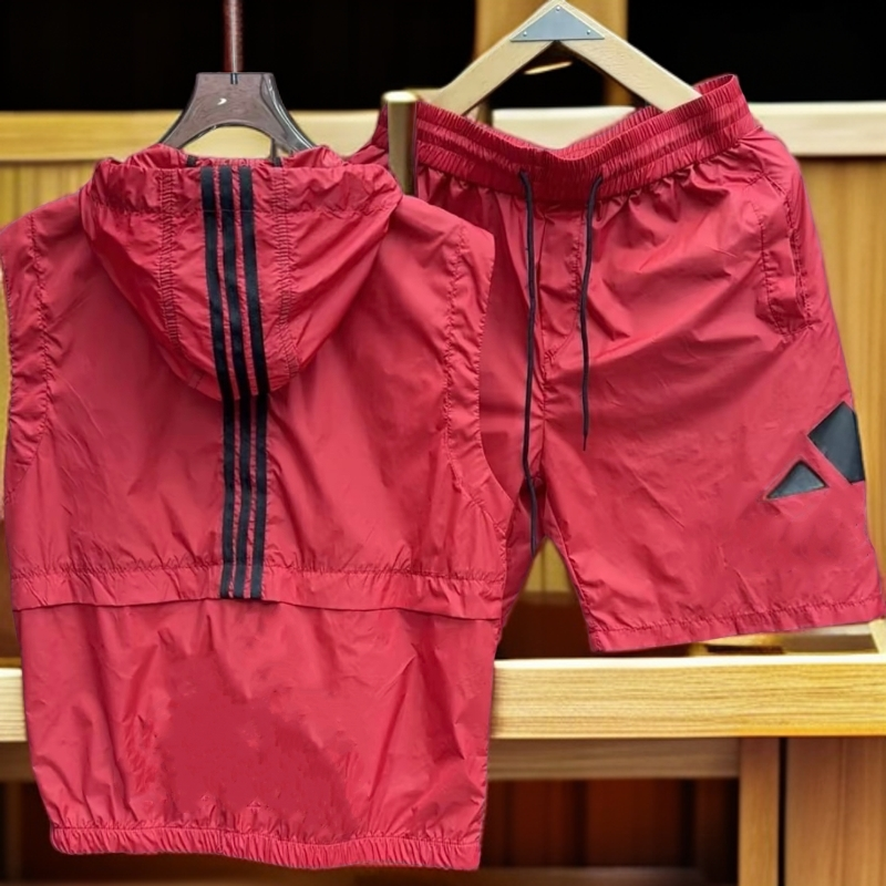 9906夏季新款时尚百搭休闲连帽套装