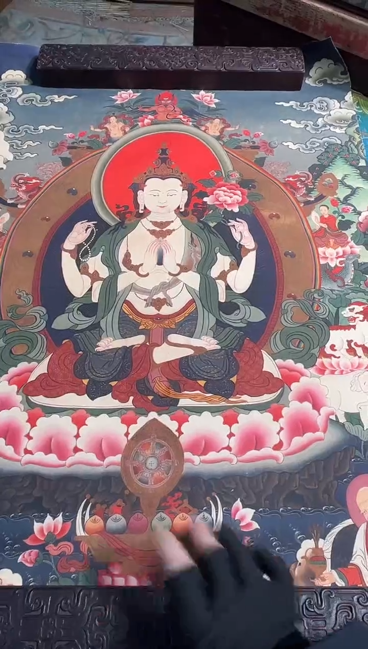 卷轴画天天的唐卡tk160