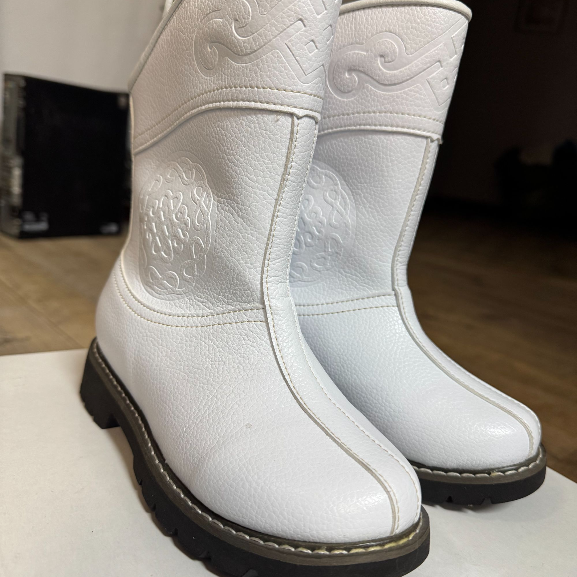 7G柒格民族风儿童马靴