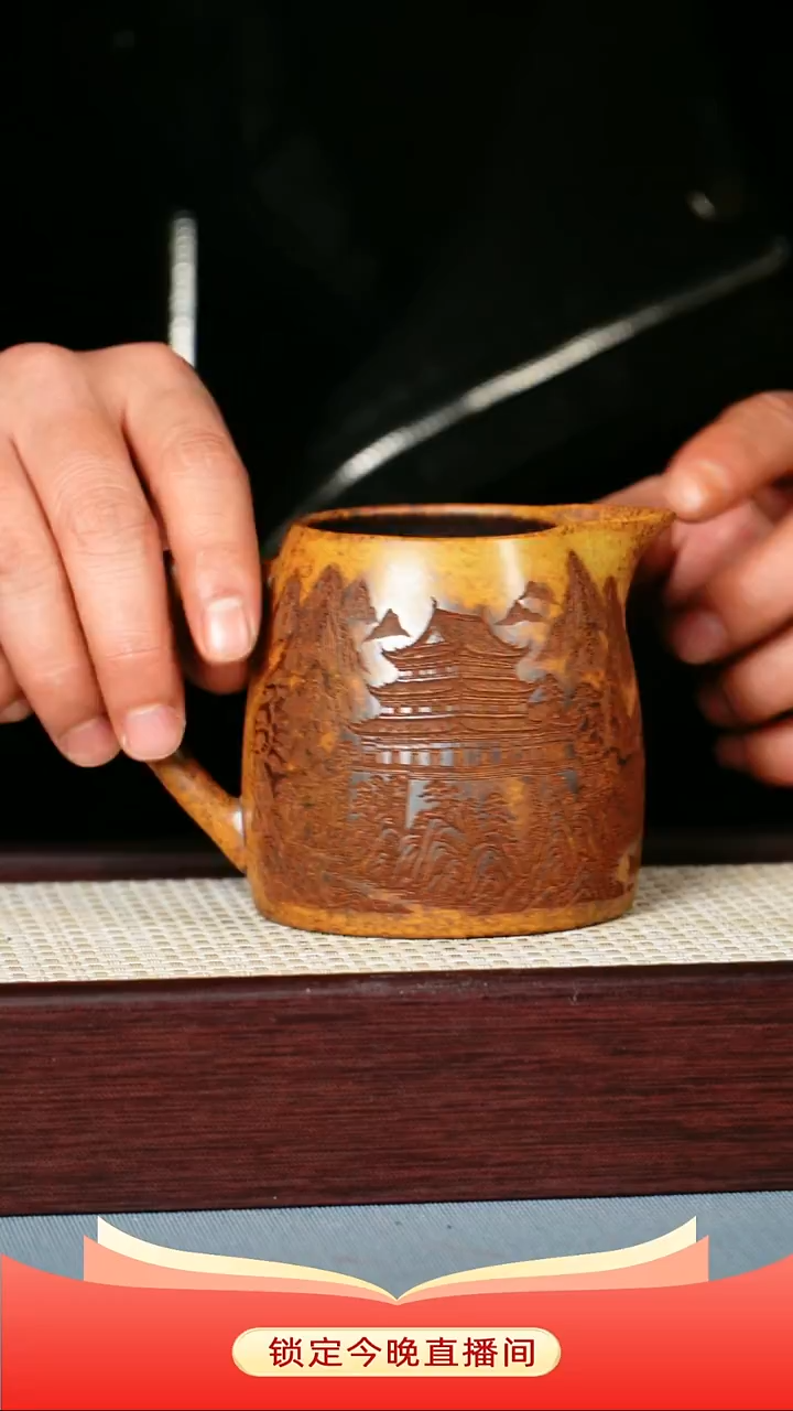 茶杯紫砂龙骨金砂柴烧