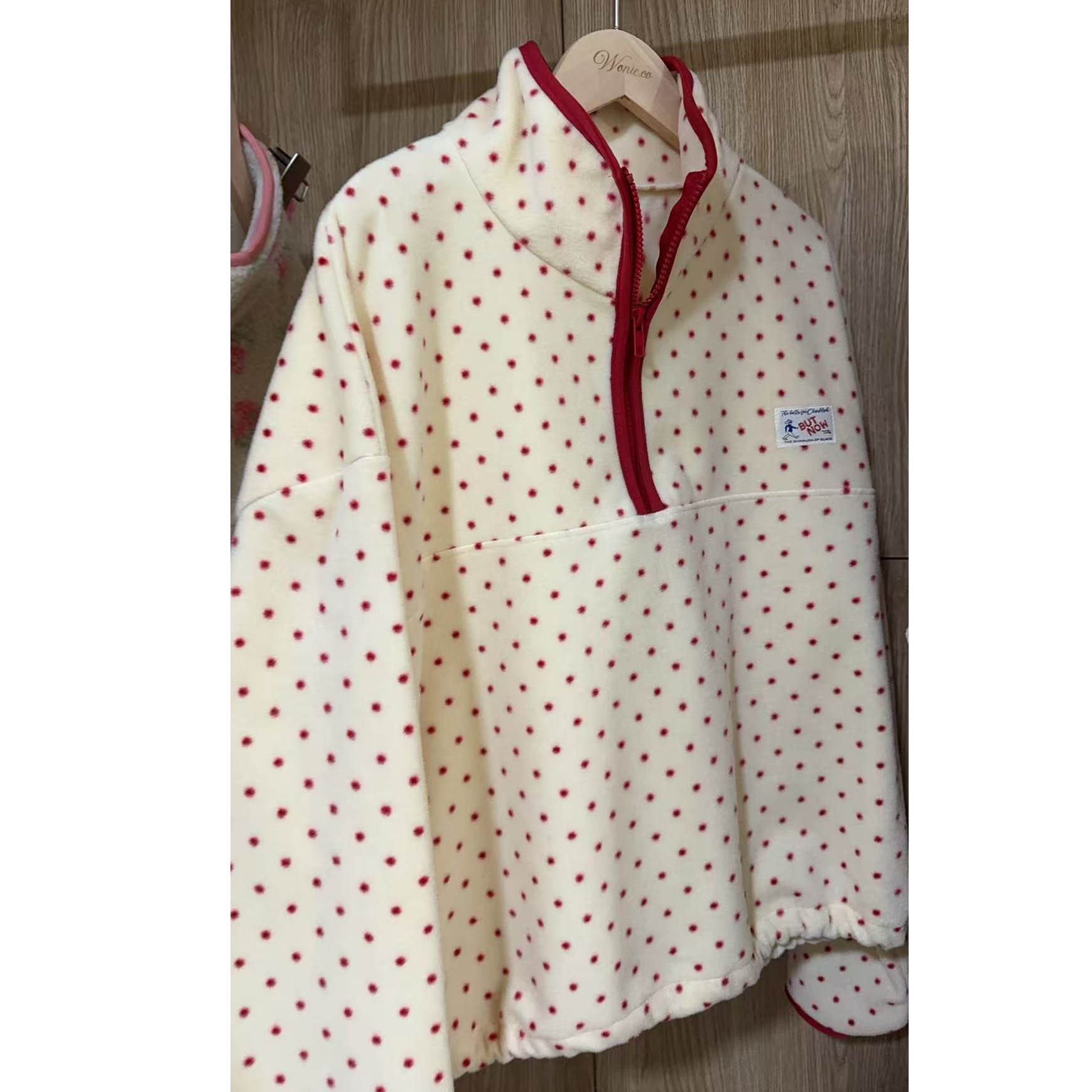 上衣碎花-NO退换 接受再拍 M-O-5G01 丝绒设计师保暖长袖