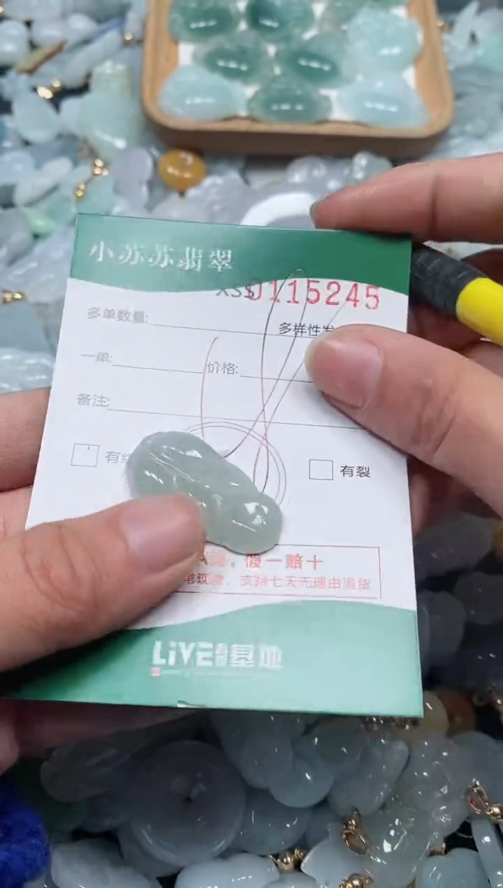 【闪购商品】翡翠颈饰未镶嵌闪购商品0115245