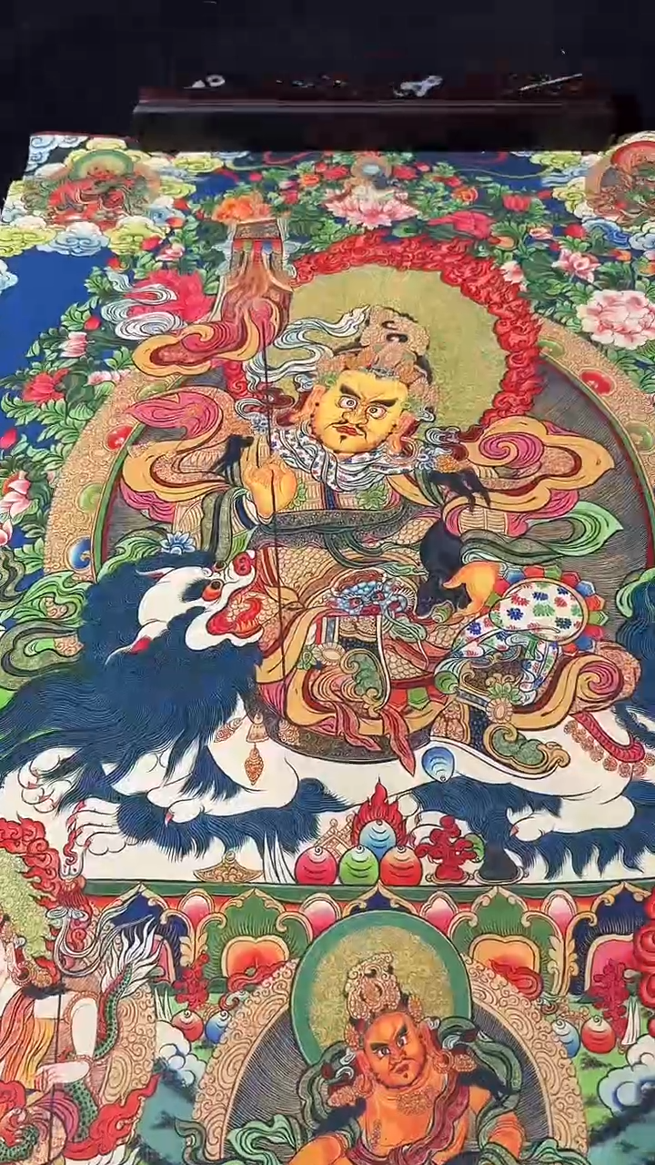 卷轴画藏式珍藏彩绘艺术馆141