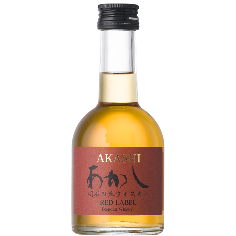 【AKASHI】日本原瓶进口威士忌AKASHI明石红标调和威士忌200ML