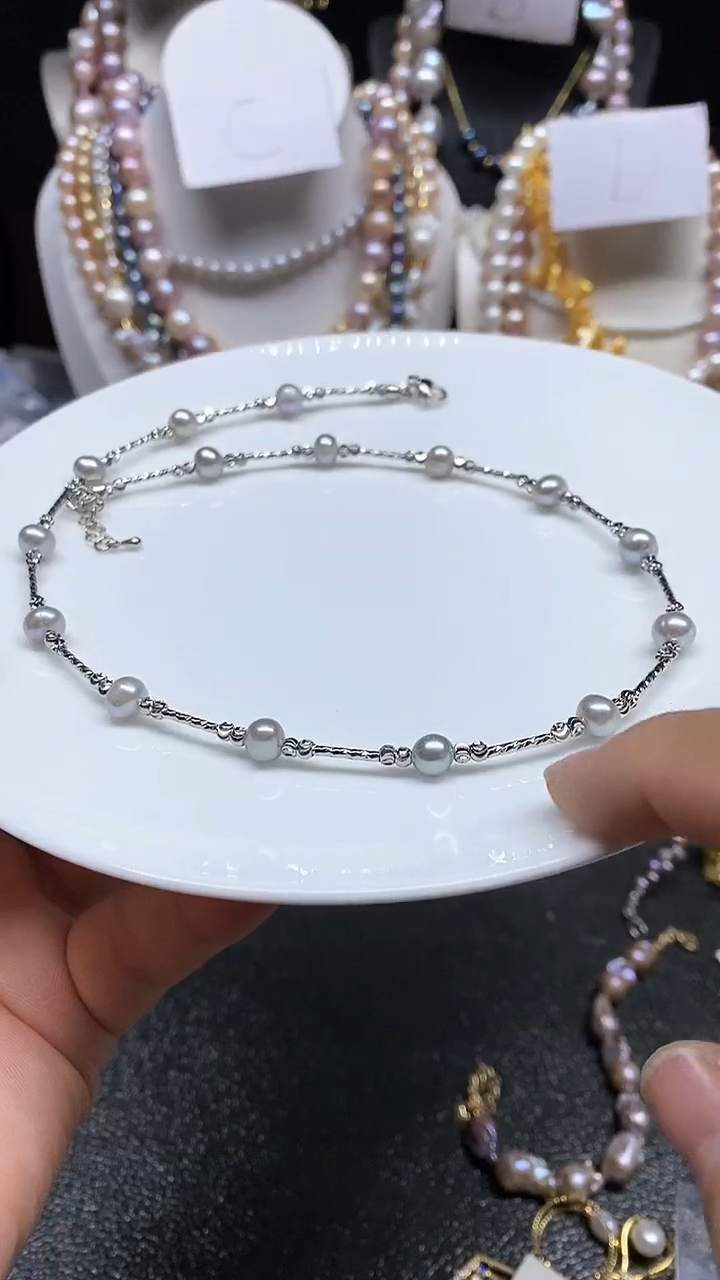 【闪购商品】淡水珍珠颈饰未镶嵌多人