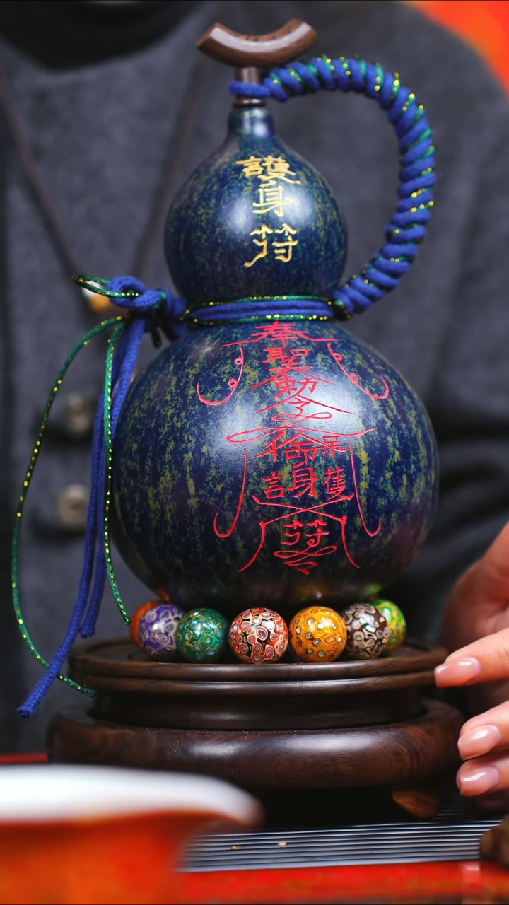 【闪购商品】JU113过年礼臻选大漆酒葫芦