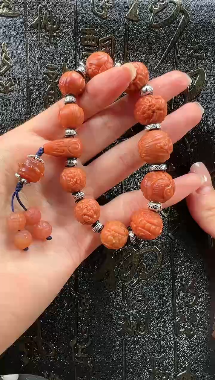 【闪购商品】南红玛瑙手串未镶嵌南红