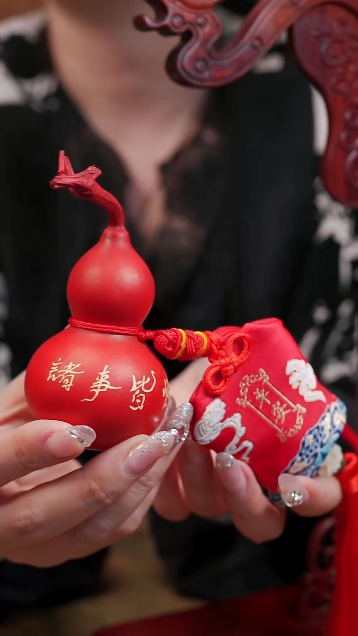 347漆艺工艺小葫芦19.9