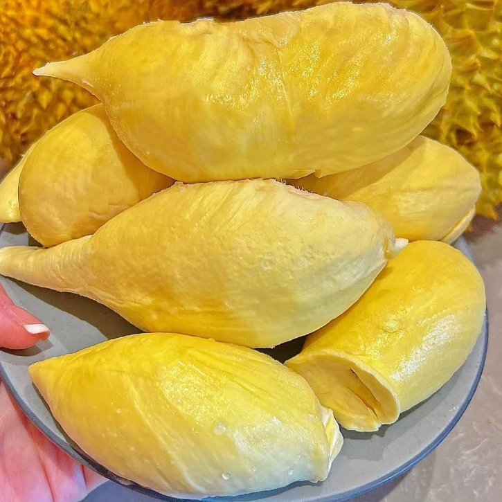 【按斤称纯果肉】海口小时达新鲜金枕榴莲干糯香甜核小下单马上送金枕泰国