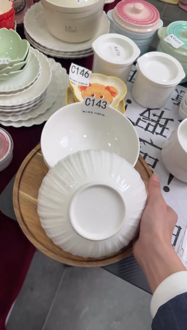 摆件陶C143-2个   库存微瑕陶瓷餐具