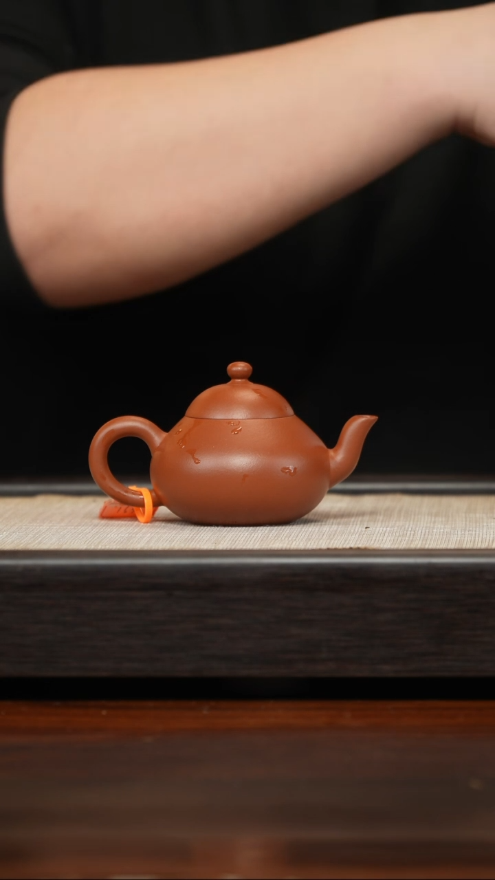 【闪购商品】紫砂茶壶朱泥梨型壶