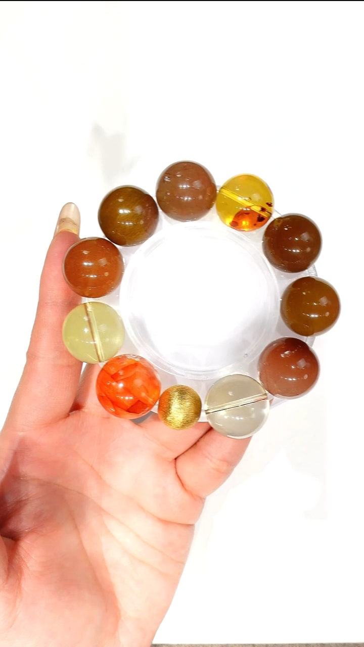 未镶嵌手链发晶兔毛发多宝手链