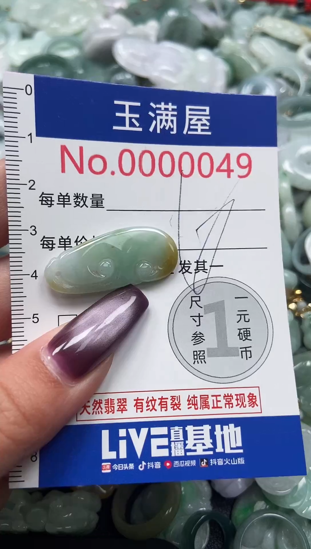 颈饰未镶嵌翡翠49