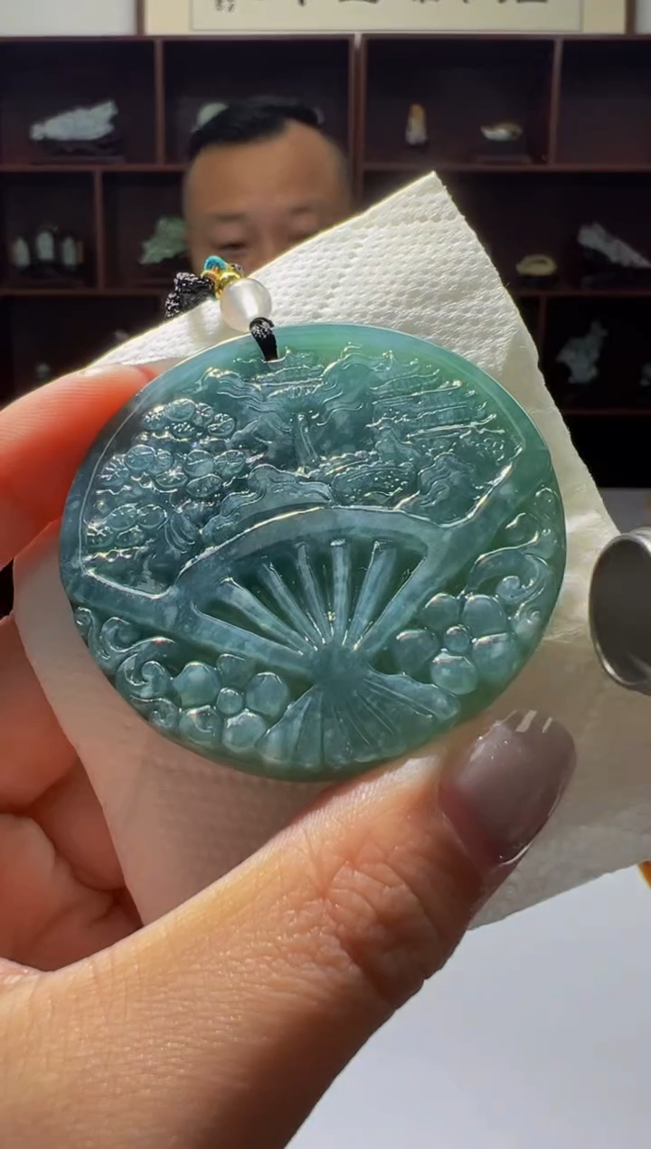 【闪购商品】翡翠颈饰未镶嵌7-Q2025-3-7-6