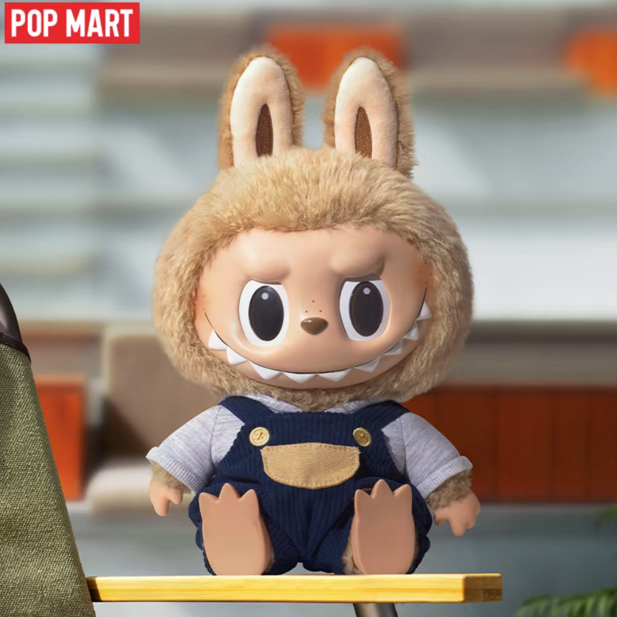 【POP MART】LABUBU黑皮搪胶一代