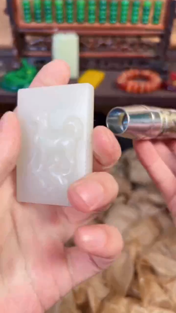 【闪购商品】和田玉手镯未镶嵌好运来直播间专属链接狗