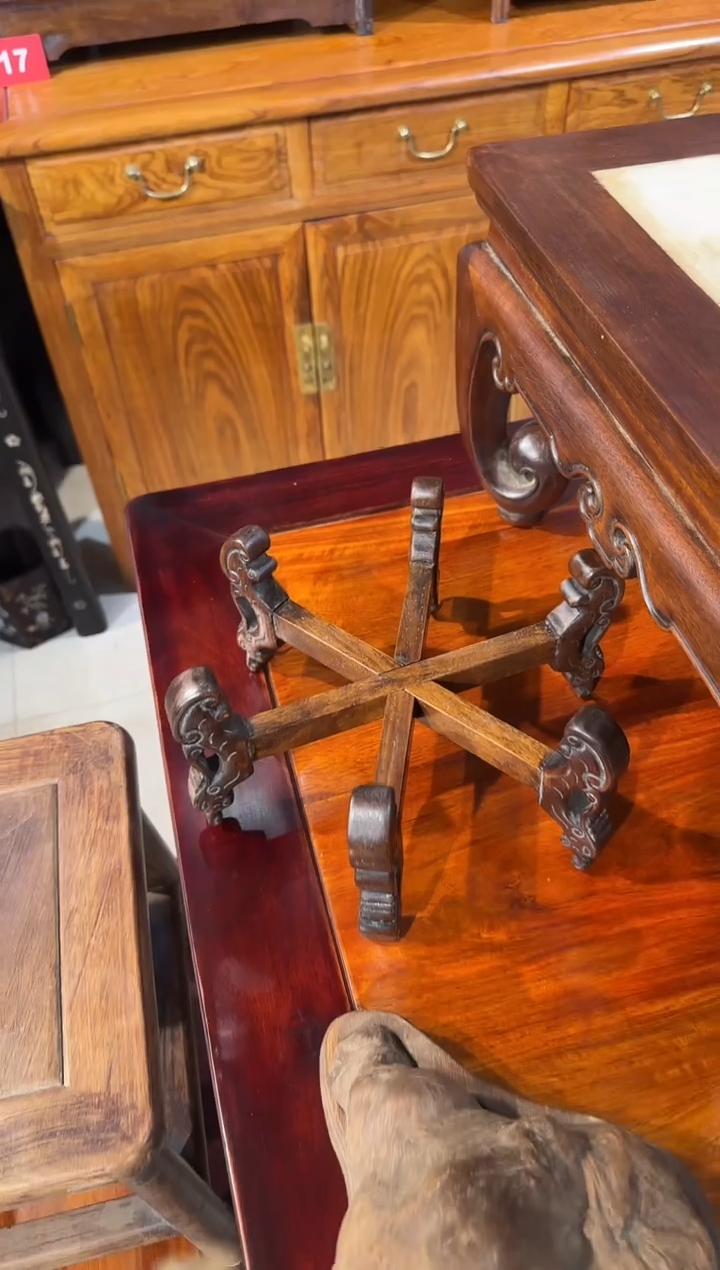 【闪购商品】木木艺缅花雕刻底座298.8888