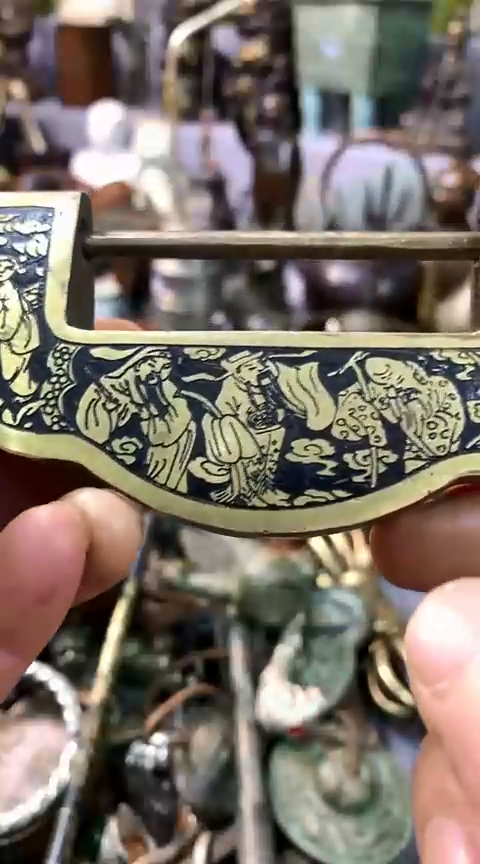 【闪购商品】一物一拍编号百年好合锁