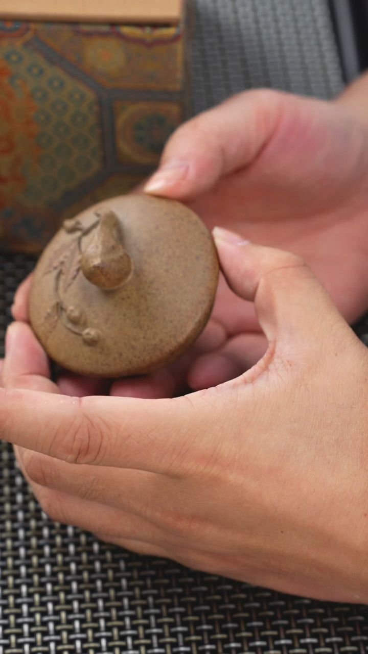 茶壶紫砂柴烧全手工花器