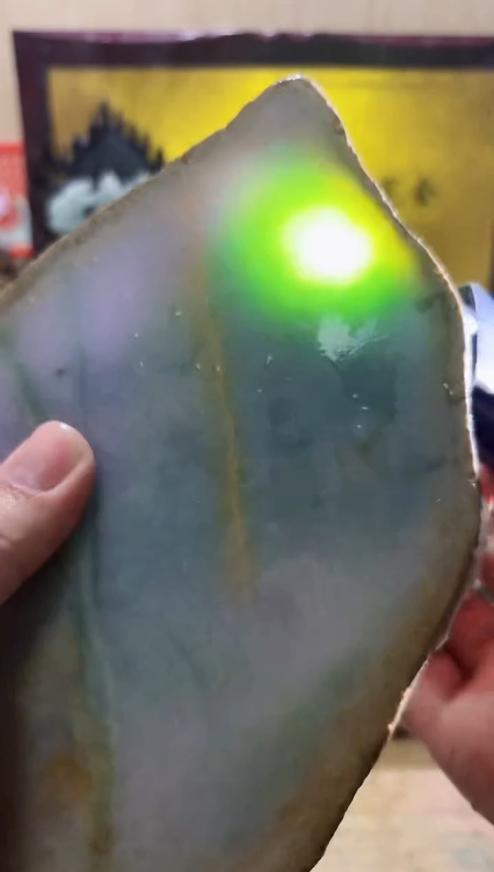 未镶嵌挂件翡翠A货常星8041