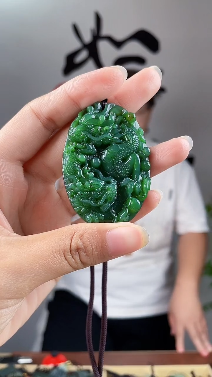 和田玉未镶嵌颈饰拍一发一，多样性发货