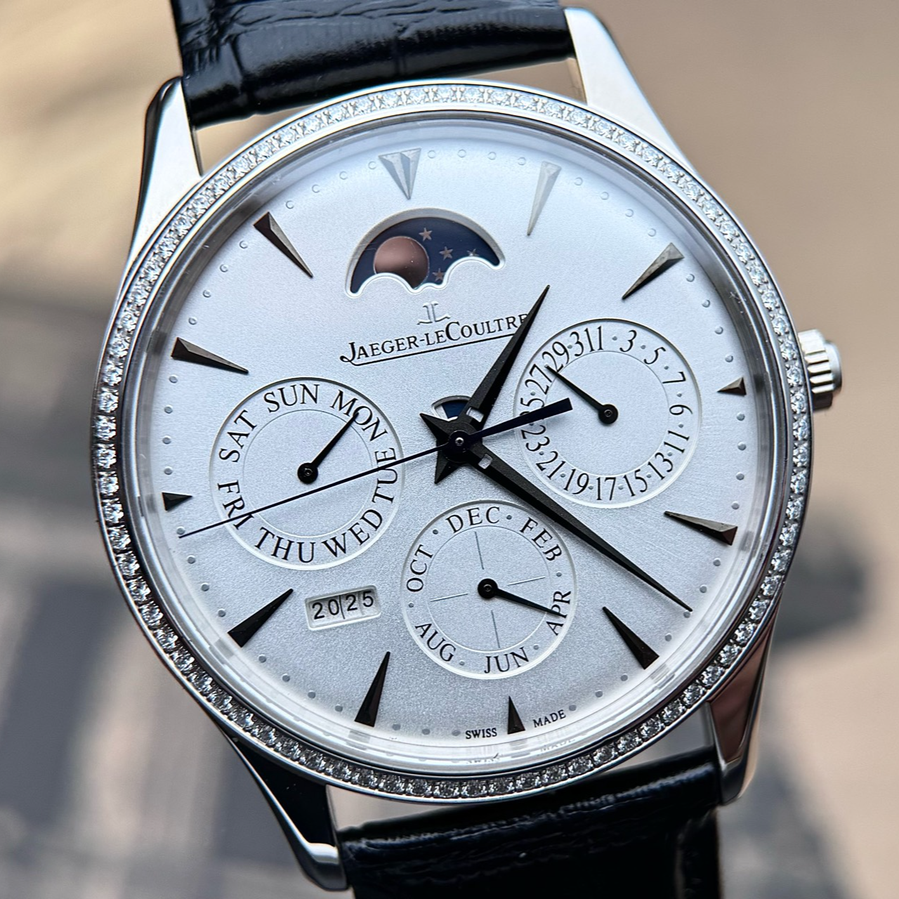 99新 Jaeger-LeCoultre/积家 大师系列/自动机械/39mm/Q1303501