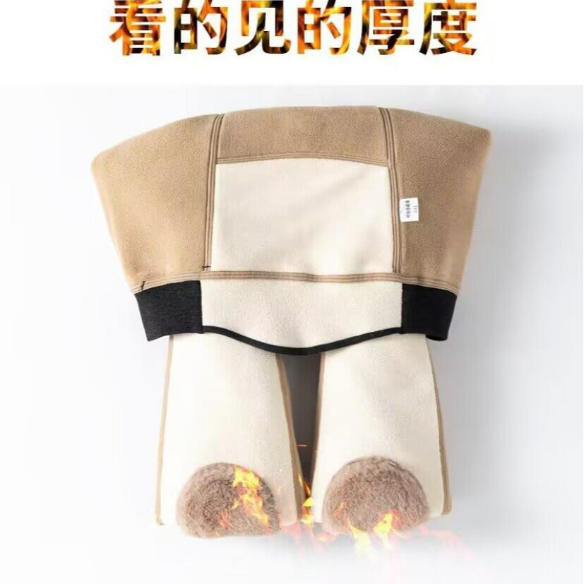 男士高腰加厚保暖裤