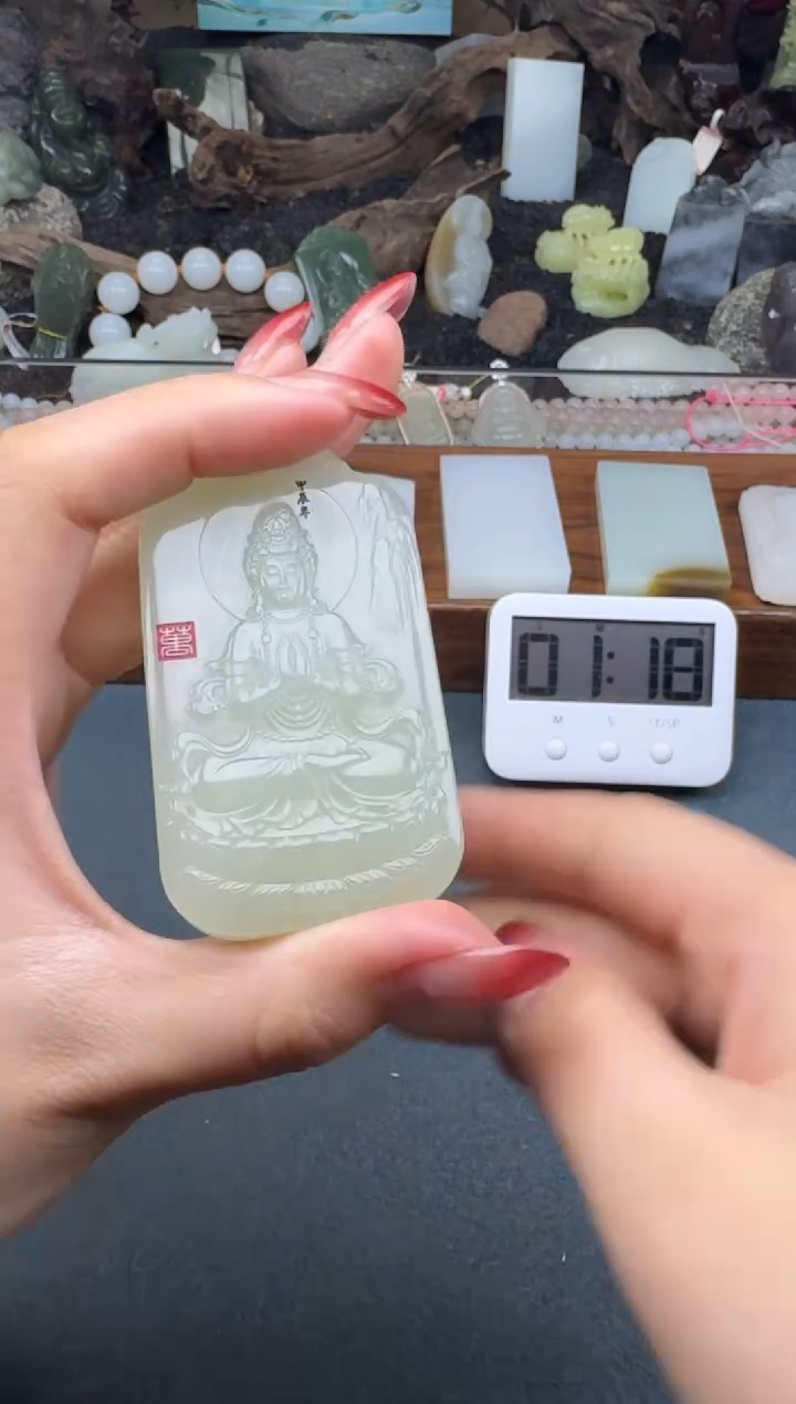 【闪购商品】和田玉未镶嵌颈饰垚垚