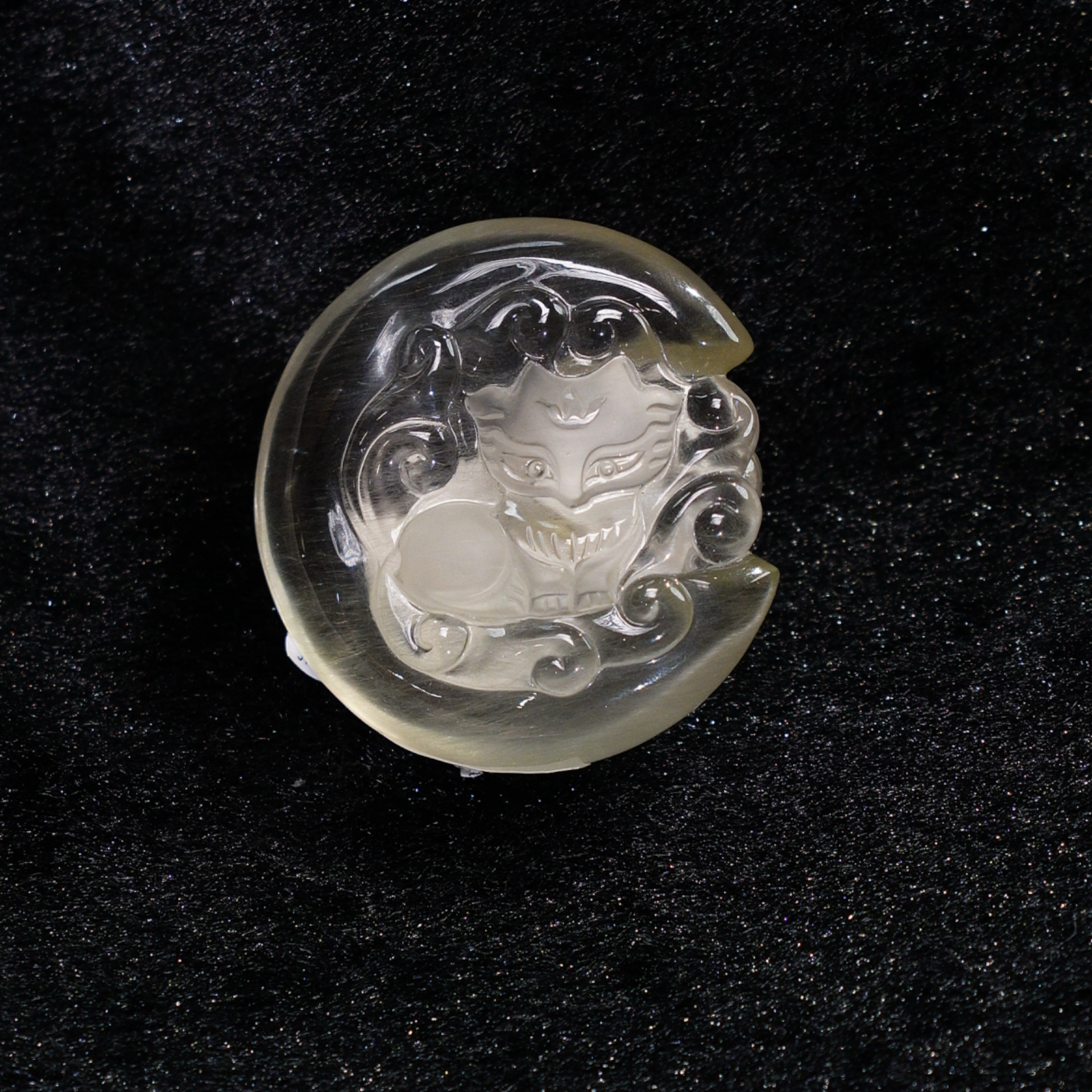 晶匠兔毛凤九吊坠 （无孔）   编号JP56081