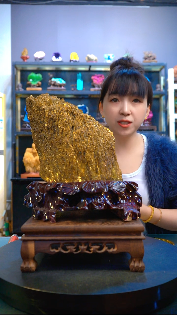 石材精品矿物晶体摆件