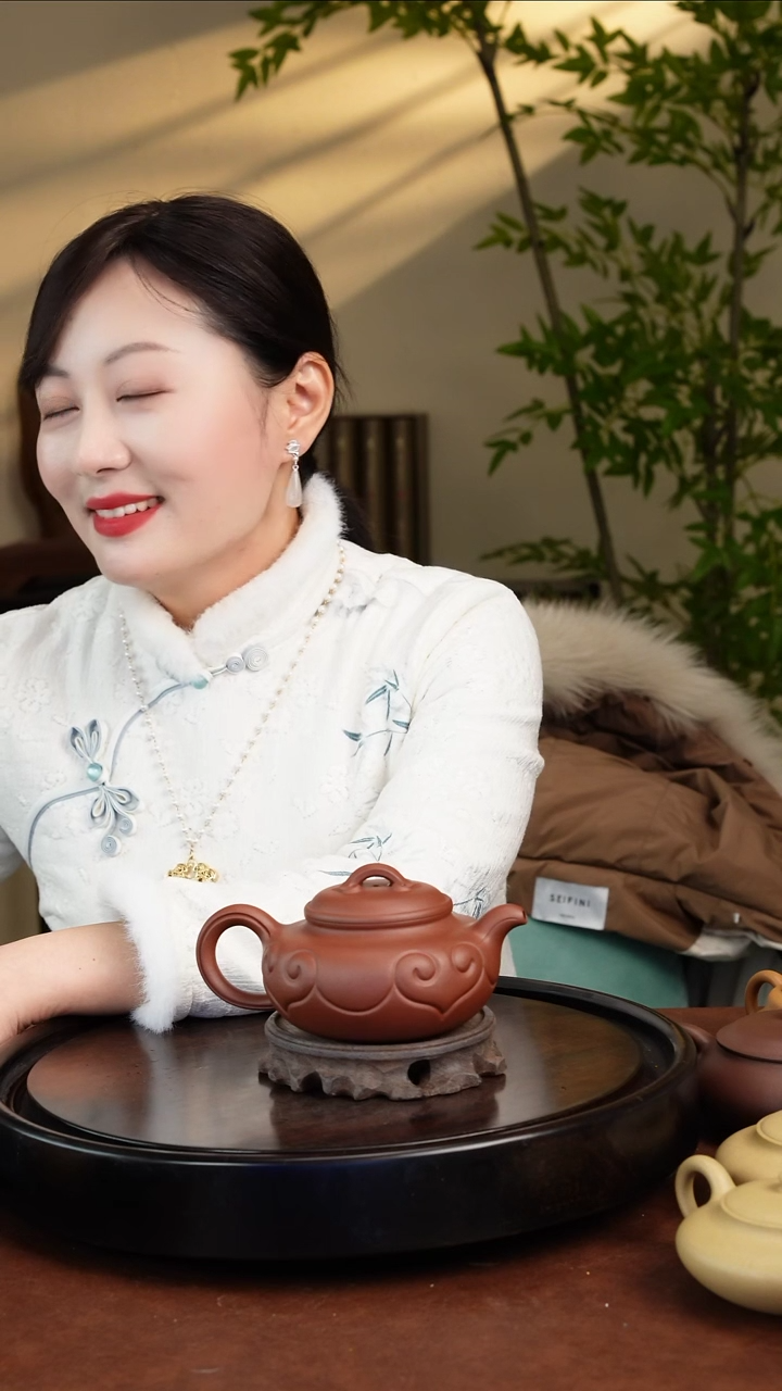 【闪购商品】紫砂茶壶原矿紫泥如意仿古