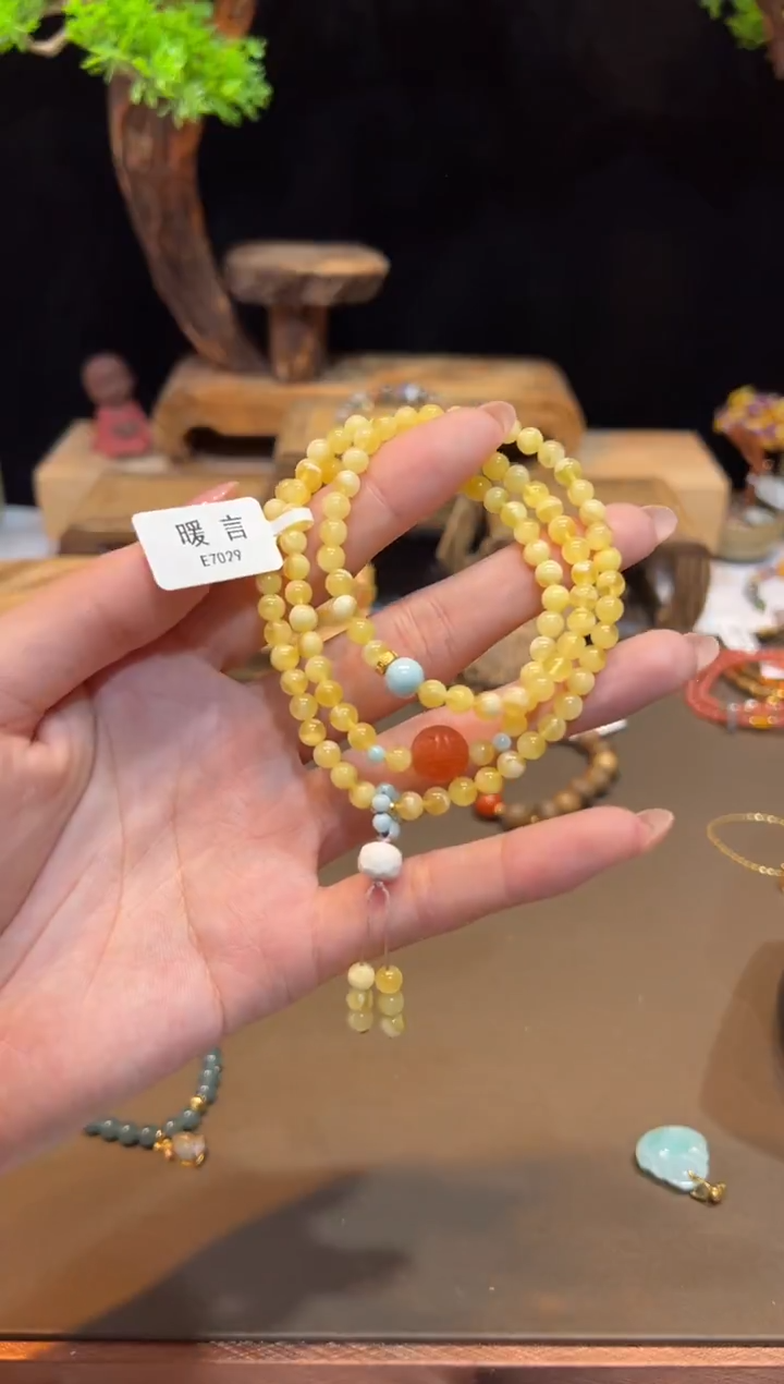 未镶嵌琥珀手饰手饰@@E7029