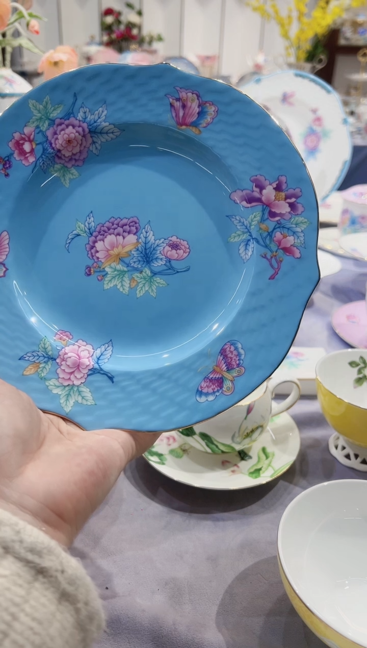 【闪购商品】骨瓷8寸平盘