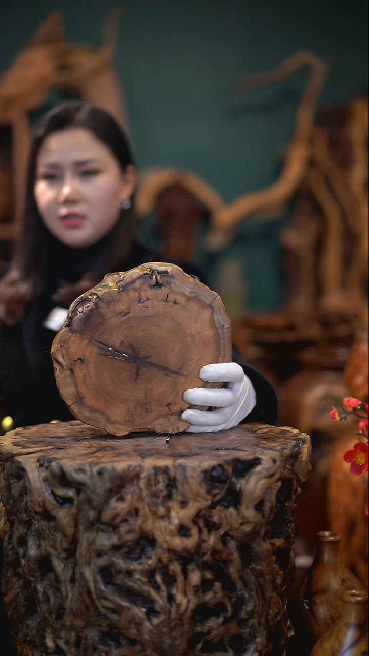【闪购商品】枣木雷击枣木底座