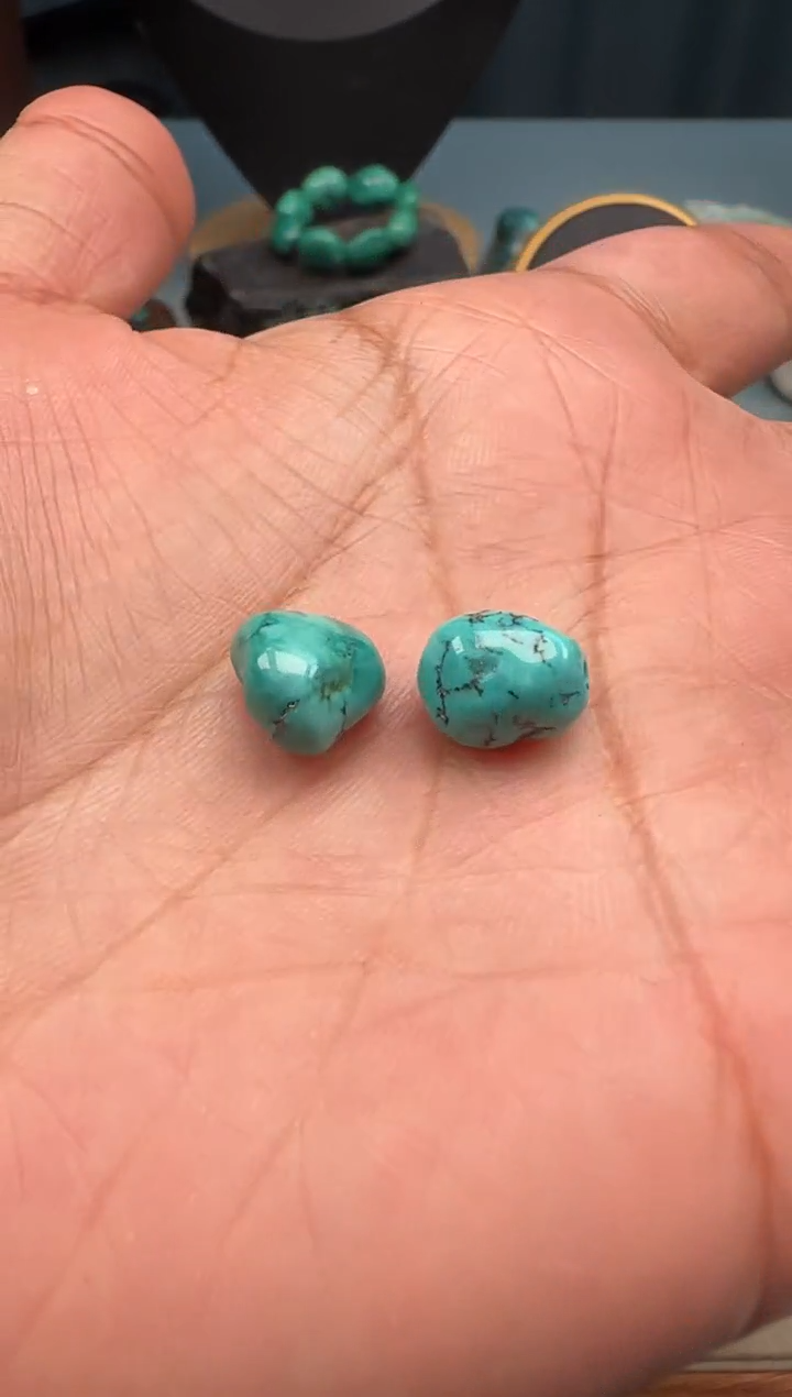 【闪购商品】绿松石珠宝奇石未镶嵌绿松石绿松石