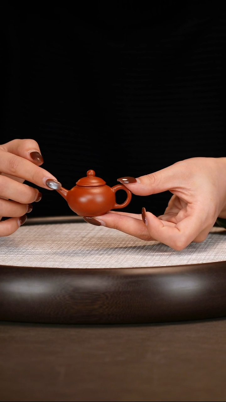 紫砂茶具紫砂茶宠大红袍水平