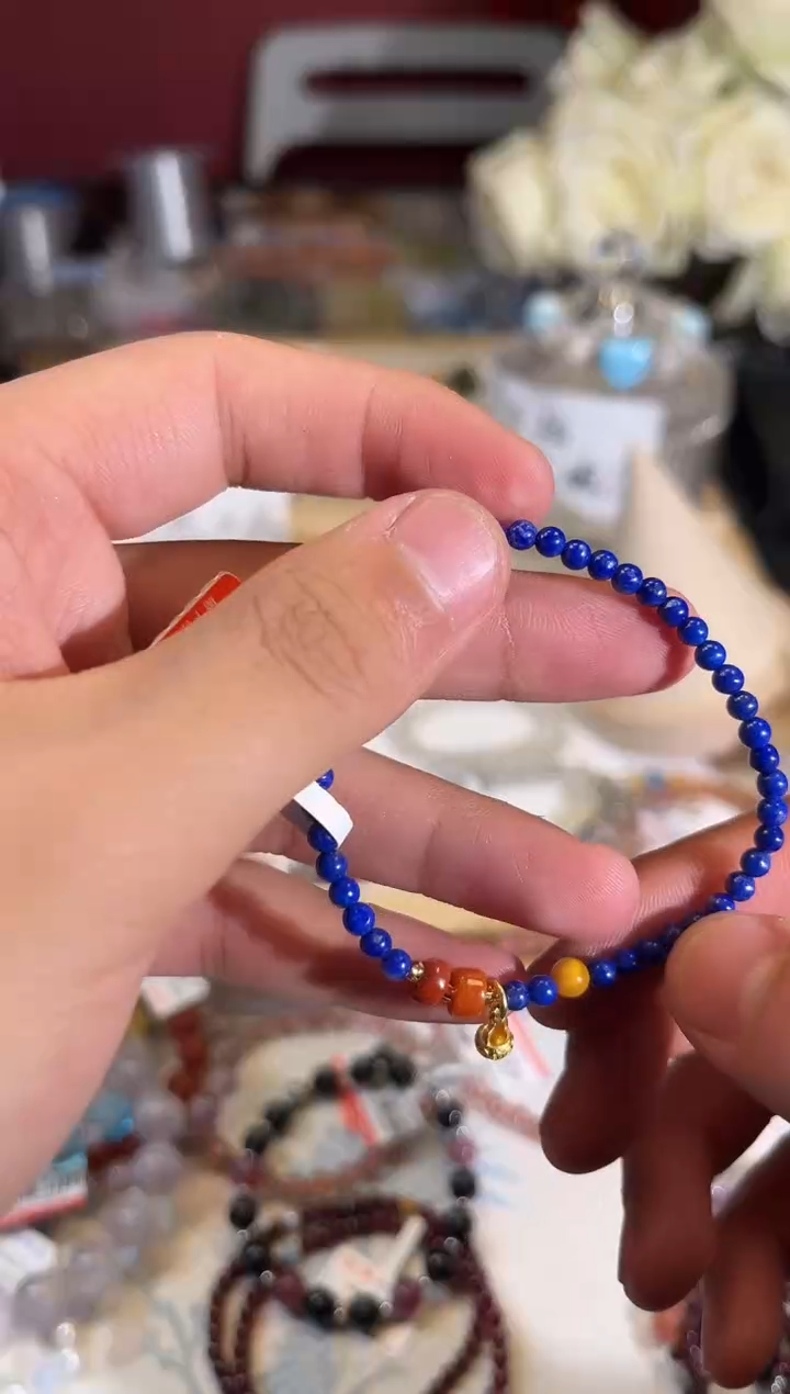 【闪购商品】青金石手链未镶嵌Q896多样性发货一件