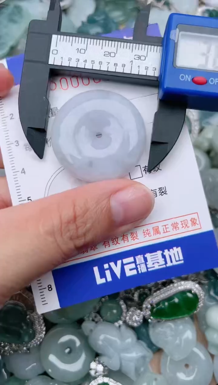 翡翠未镶嵌颈饰0048....