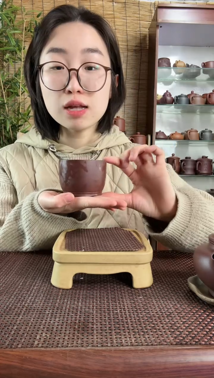 【闪购商品】紫砂茶杯宜兴原矿紫砂150cc中朝青主人杯无礼盒